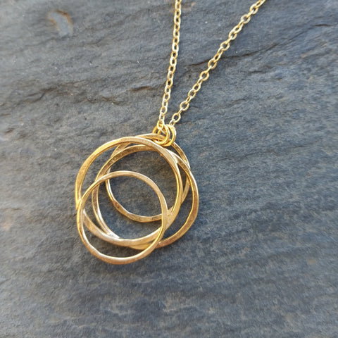 18k Gold Vermeil Galaxy Necklace