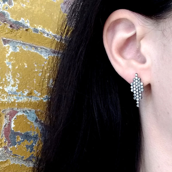 Handmade Waterfall Posts – Symbology by Alice Scott