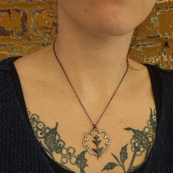 Root and Cloud Necklace
